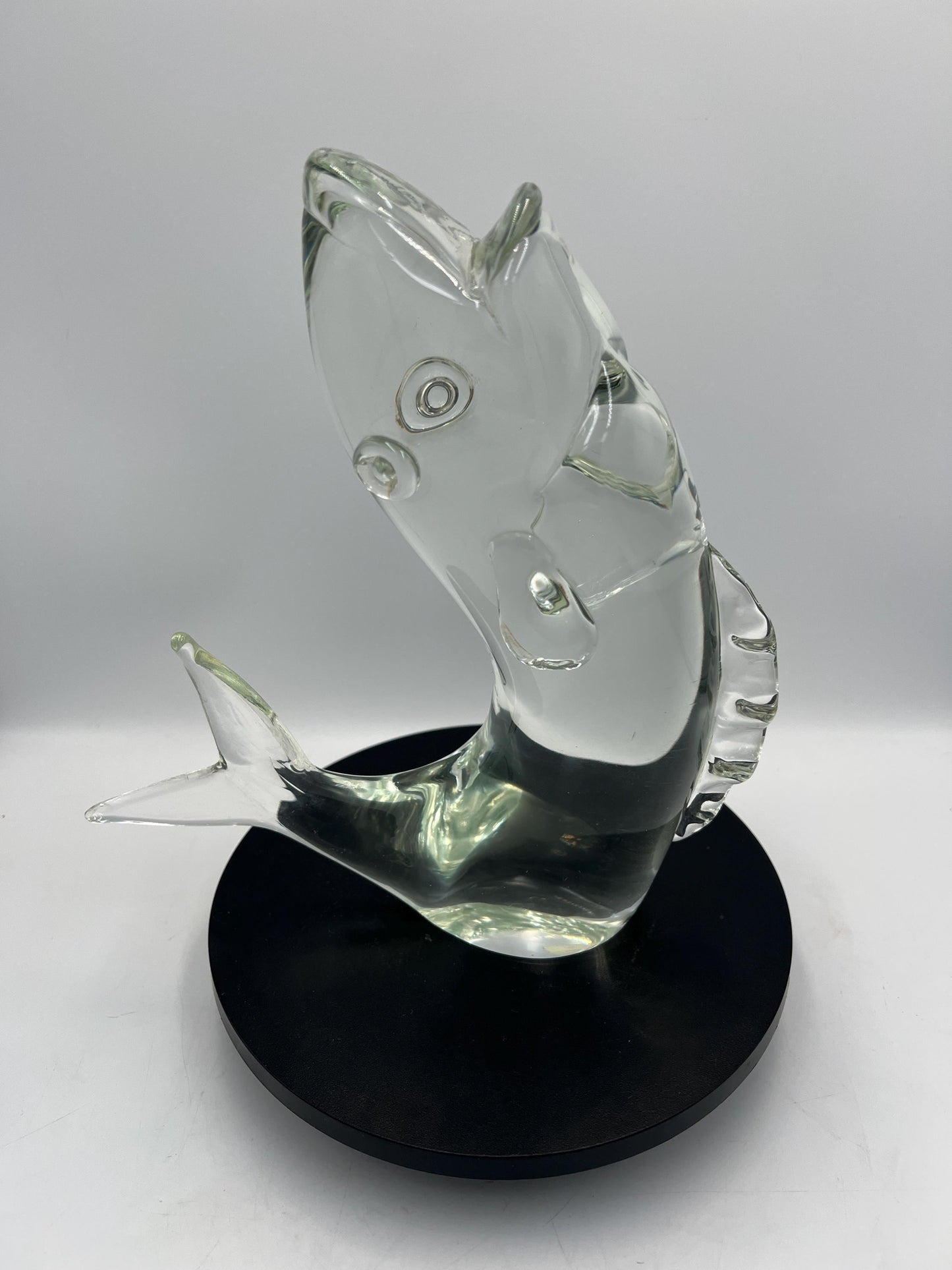 Murano Licio Zanetti Signed Art Glass Fish /Trout