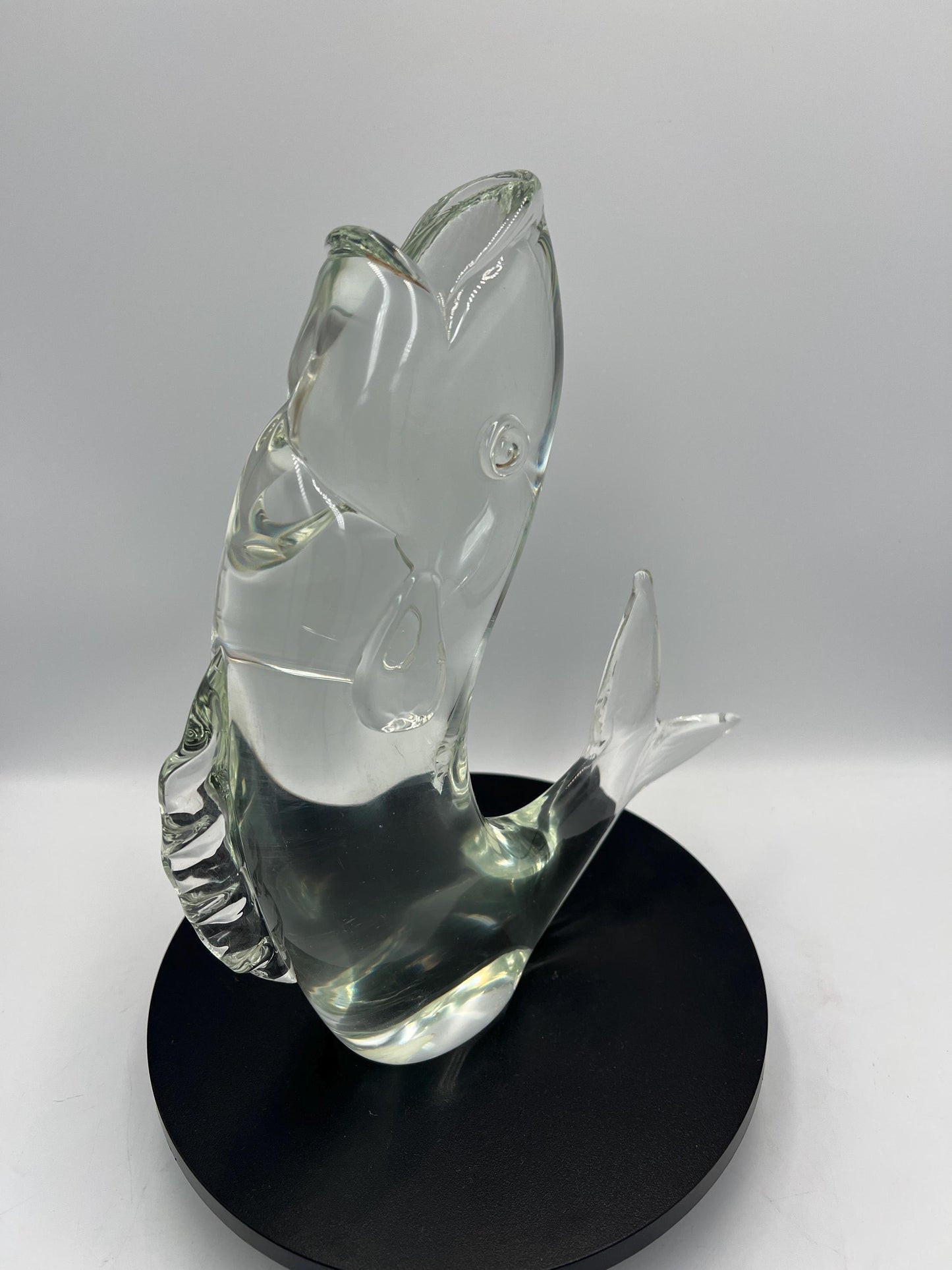 Murano Licio Zanetti Signed Art Glass Fish /Trout
