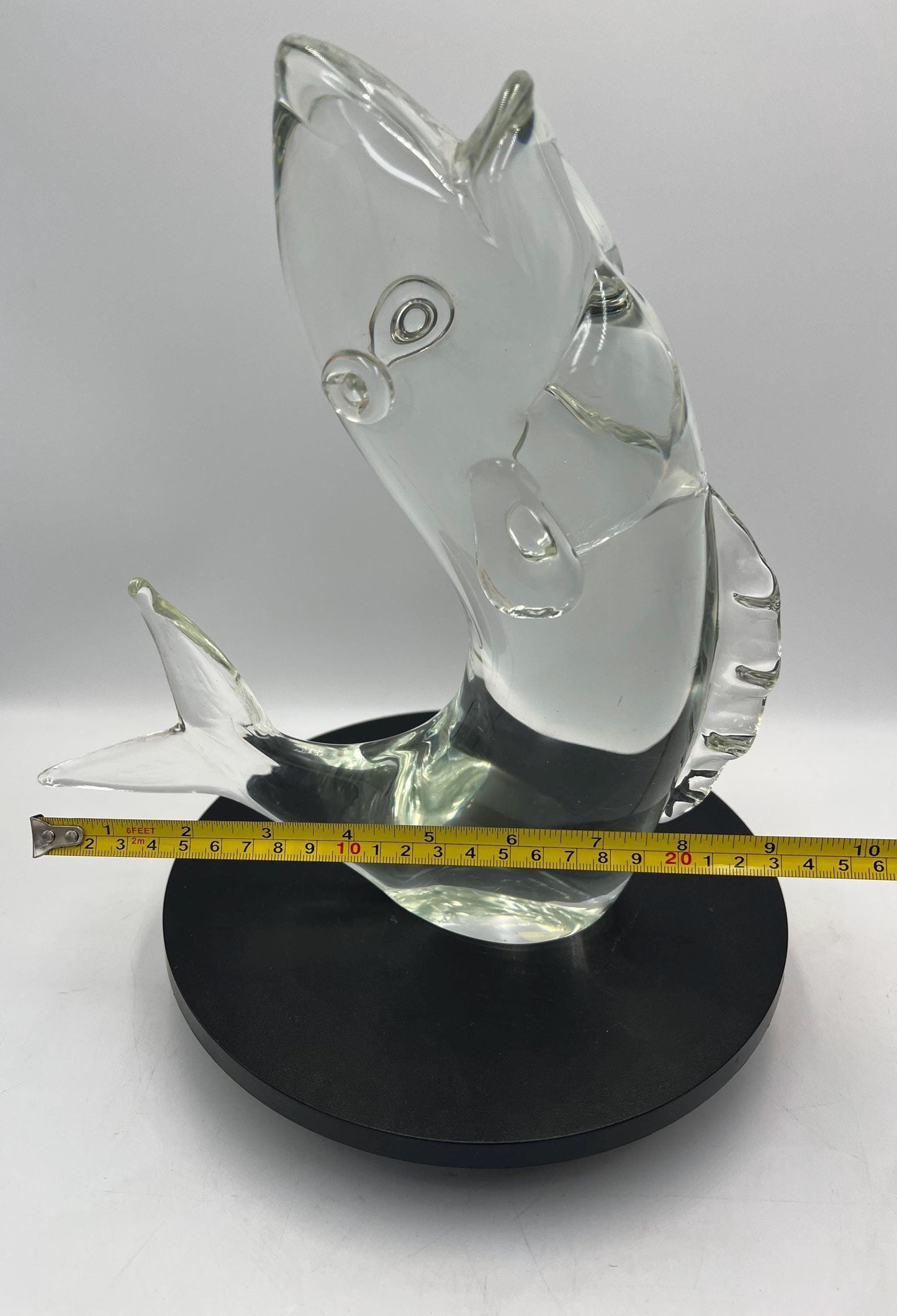 Murano Licio Zanetti Signed Art Glass Fish /Trout