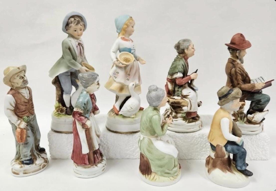 Artmark "Old Team" Collection of 8 Figurines