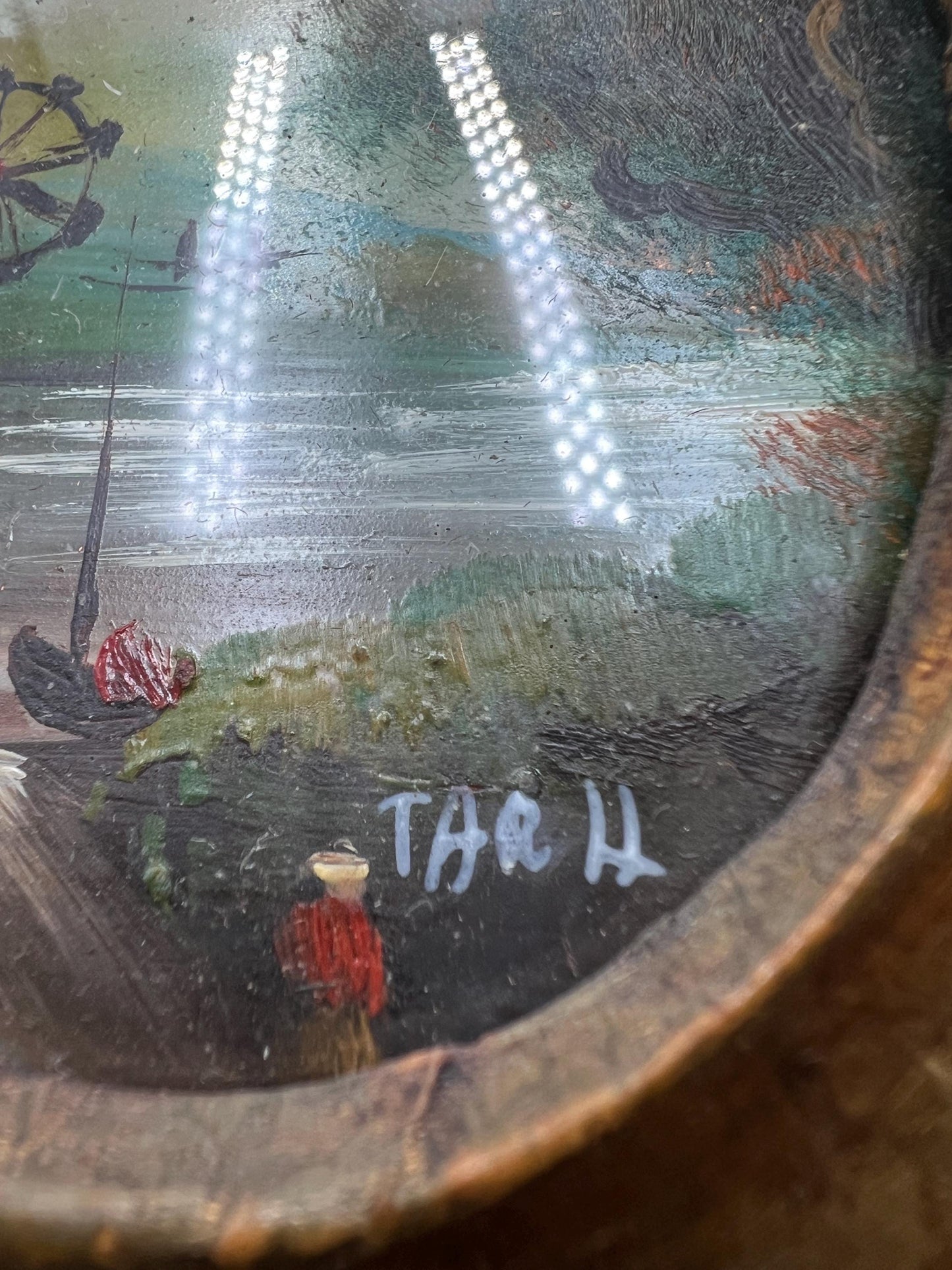 Ornate Framed Minuature Paintings