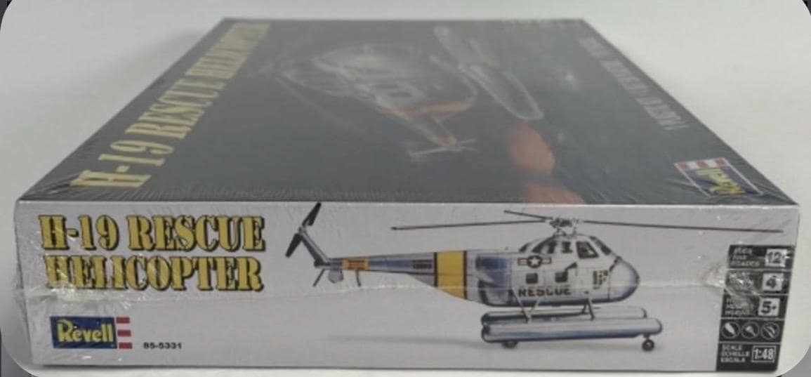 Revell H-19 Rescue Helicopter Plastic Kit Sealed