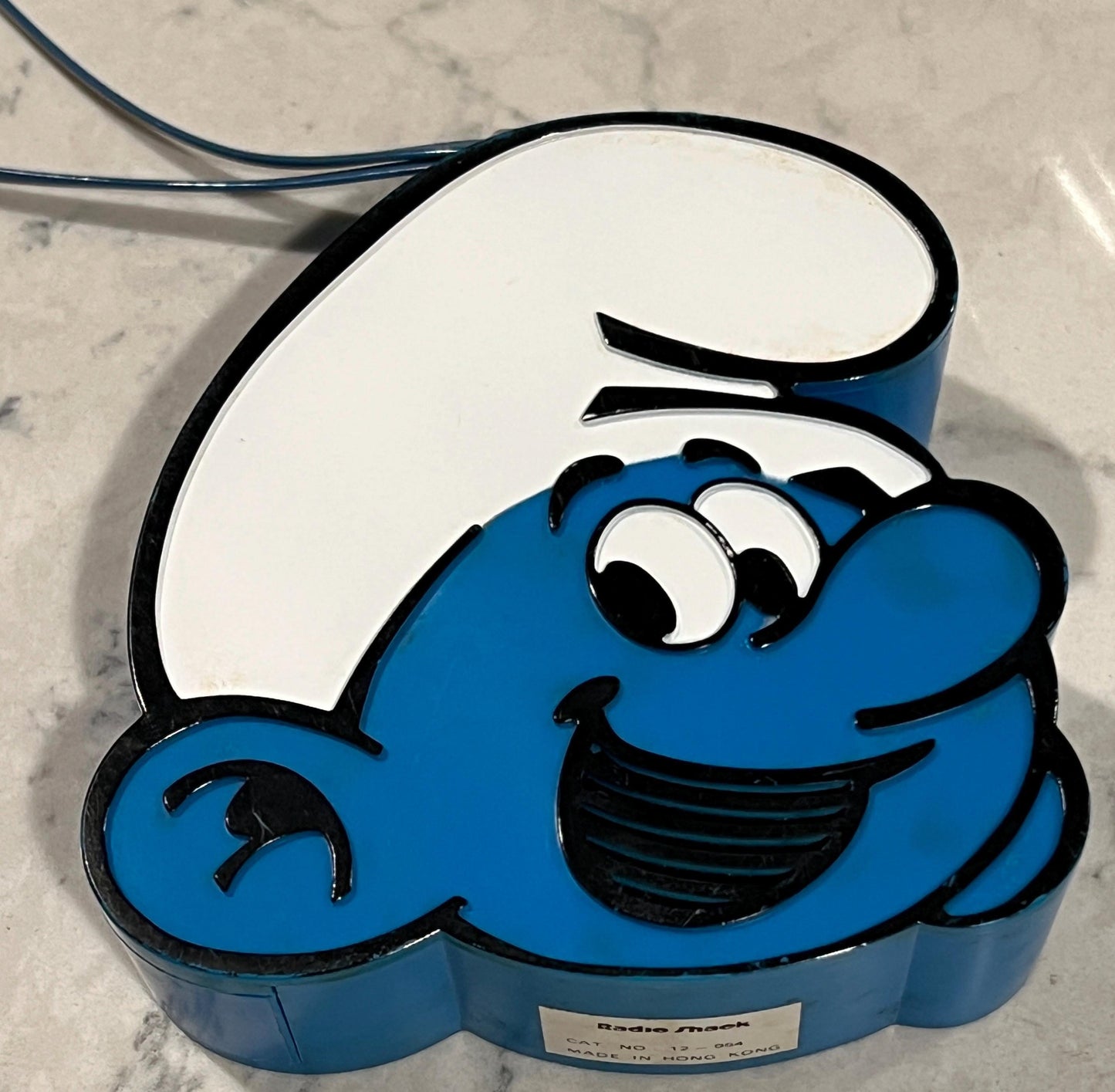 Vintage 1982 Peyo Smurf Novelty AM Transistor Radio