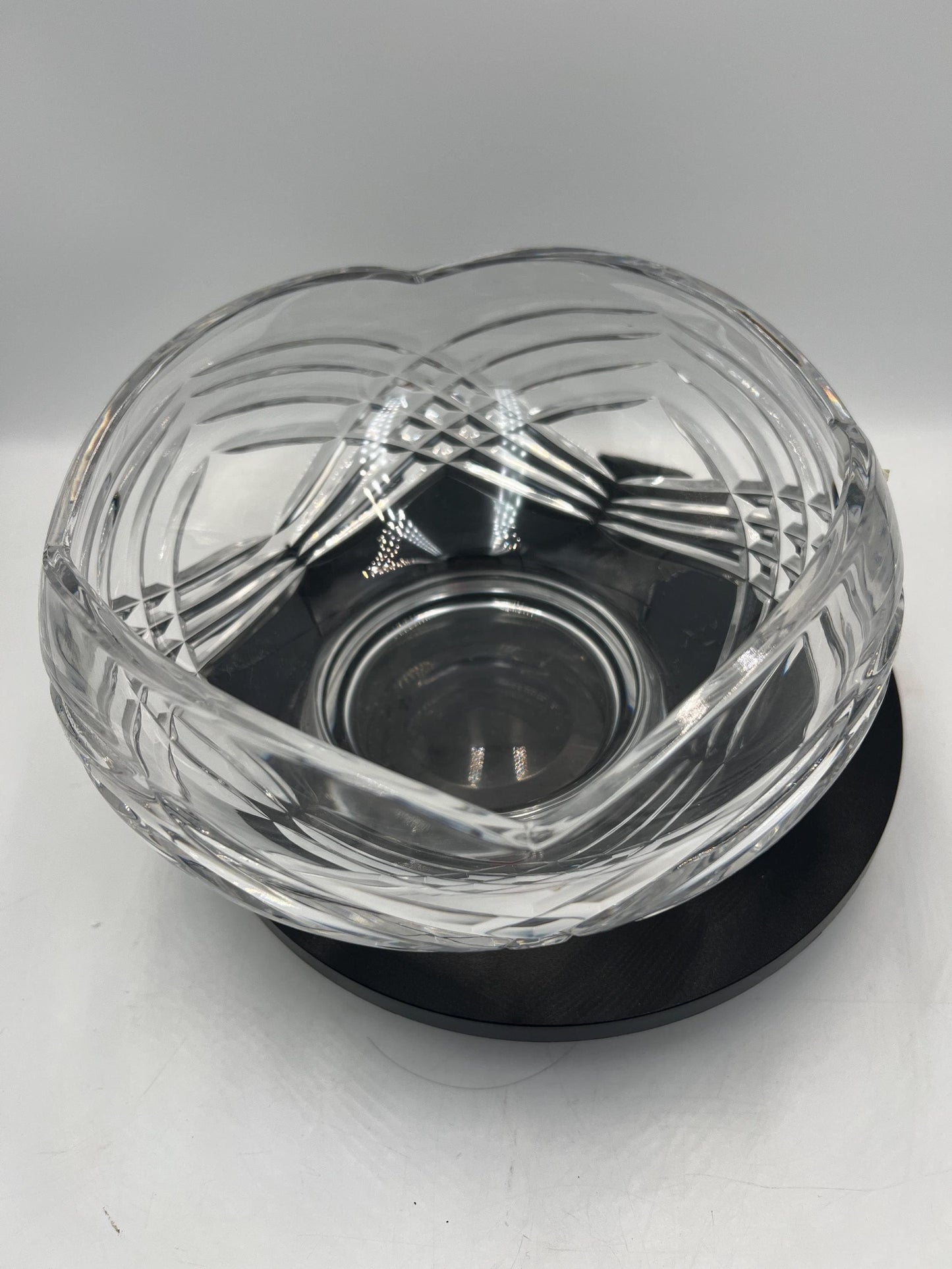 Vintage Crystal Centerpiece Bowl Mikasa