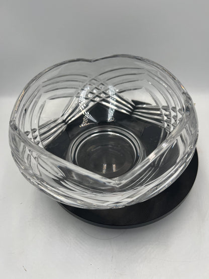 Vintage Crystal Centerpiece Bowl Mikasa