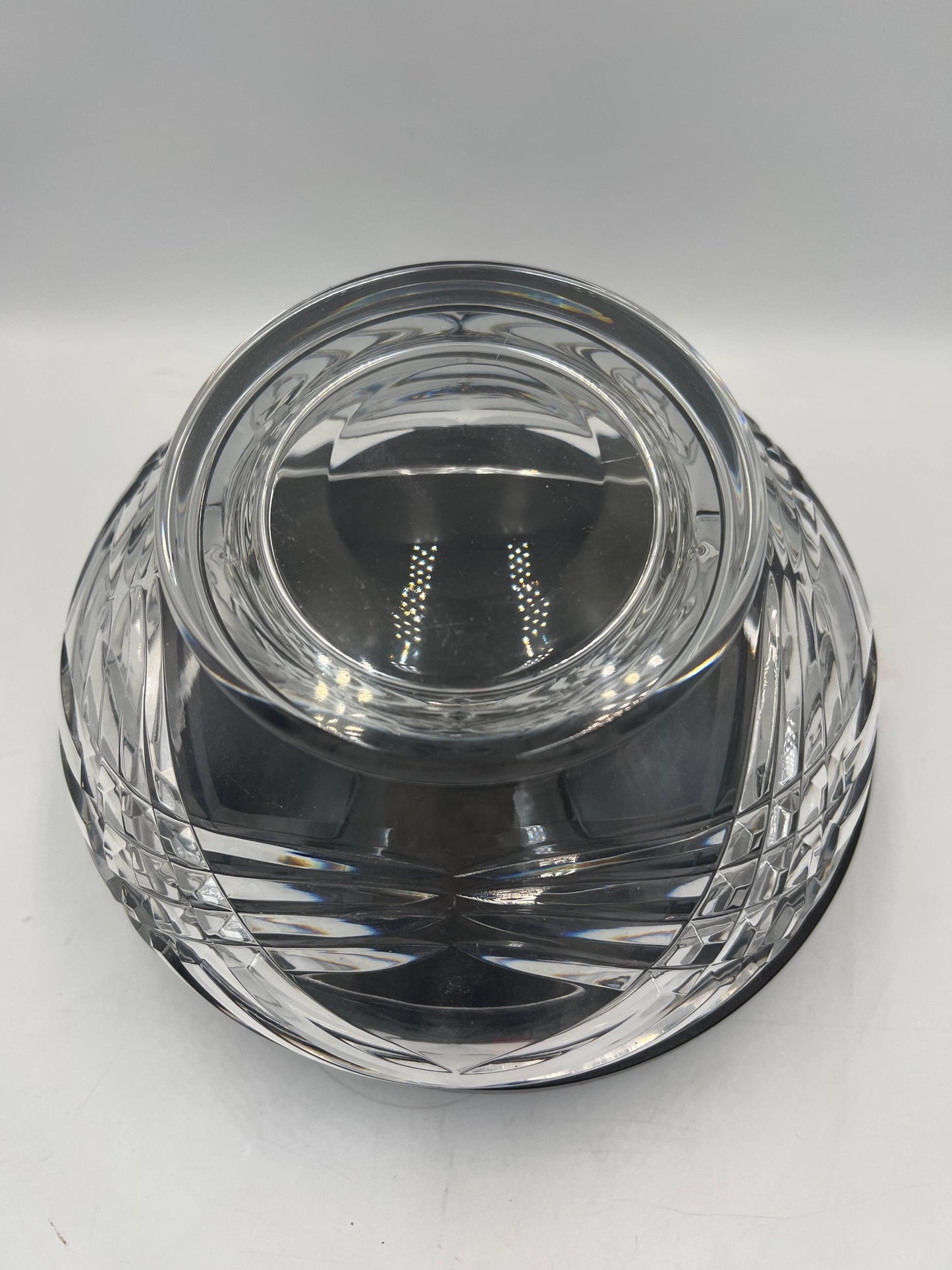 Vintage Crystal Centerpiece Bowl Mikasa