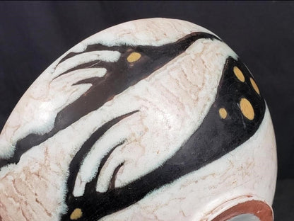 Art Pottery Bowl and Vase Signed by Artist Livia Gorka