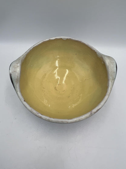Art Pottery Bowl and Vase Signed by Artist Livia Gorka
