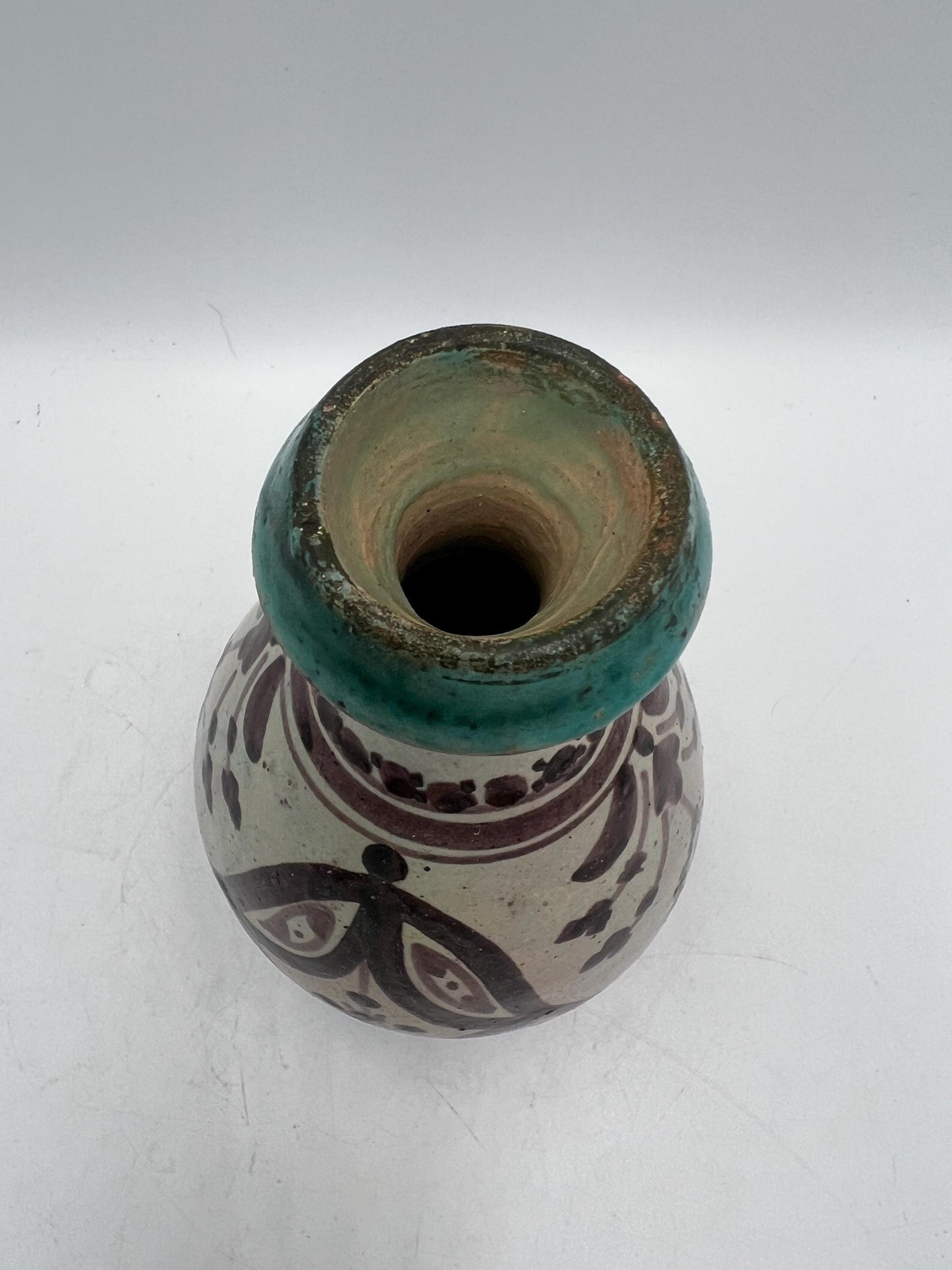 Art Pottery Bowl and Vase Signed by Artist Livia Gorka