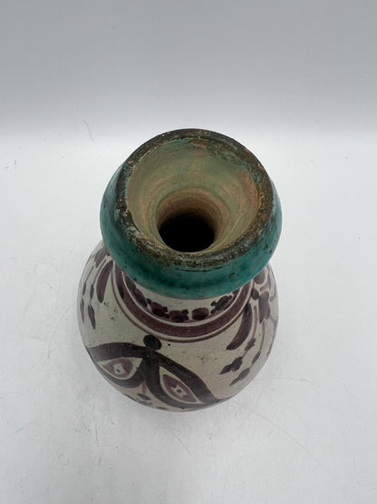 Art Pottery Bowl and Vase Signed by Artist Livia Gorka