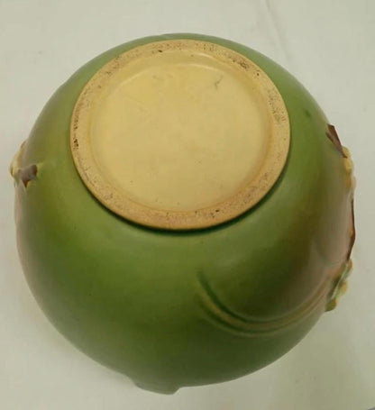 1940s Roseville Snowberry #188-5" Vase Vintage Ceramic Pottery