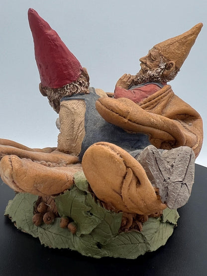 Tom Clark Gnomes | 'Garden Gnomes' Mold 5443 (2000) in Garden Glove and Gnome 'Freddy' | Sold Individually
