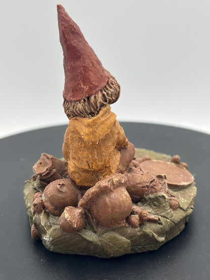Tom Clark Gnomes | 'Garden Gnomes' Mold 5443 (2000) in Garden Glove and Gnome 'Freddy' | Sold Individually