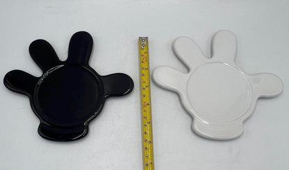 Disney Mickey Mouse "Tea for One" Stackable Set - Your choice of Black or White