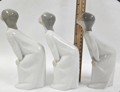 Children in Nightgowns: Lladro / Nao  - Porcelain w Glossy Finish. No Box. Sold individually