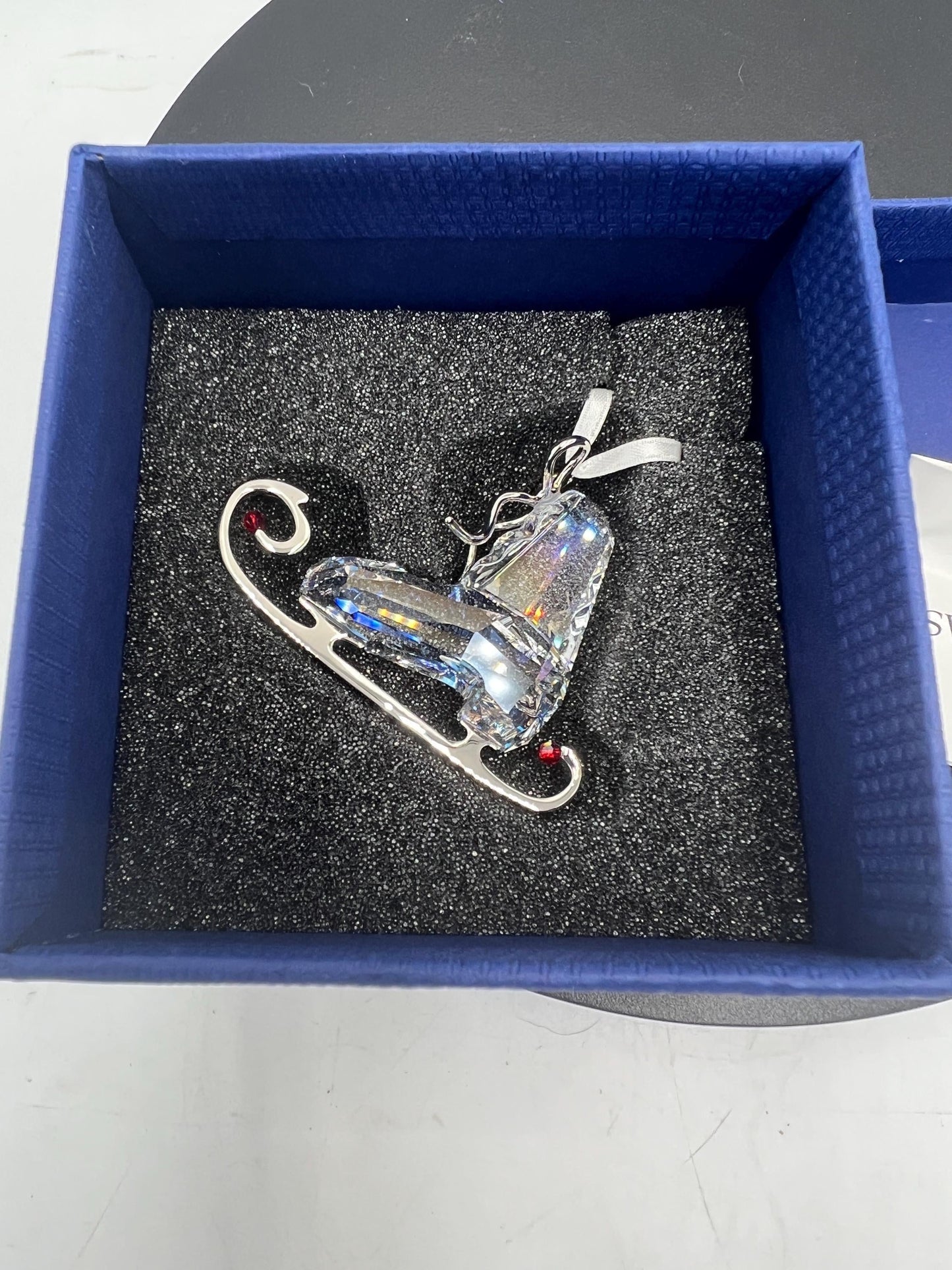 Swarovski Crystal Winter Skate, in Original Box and Packaging.