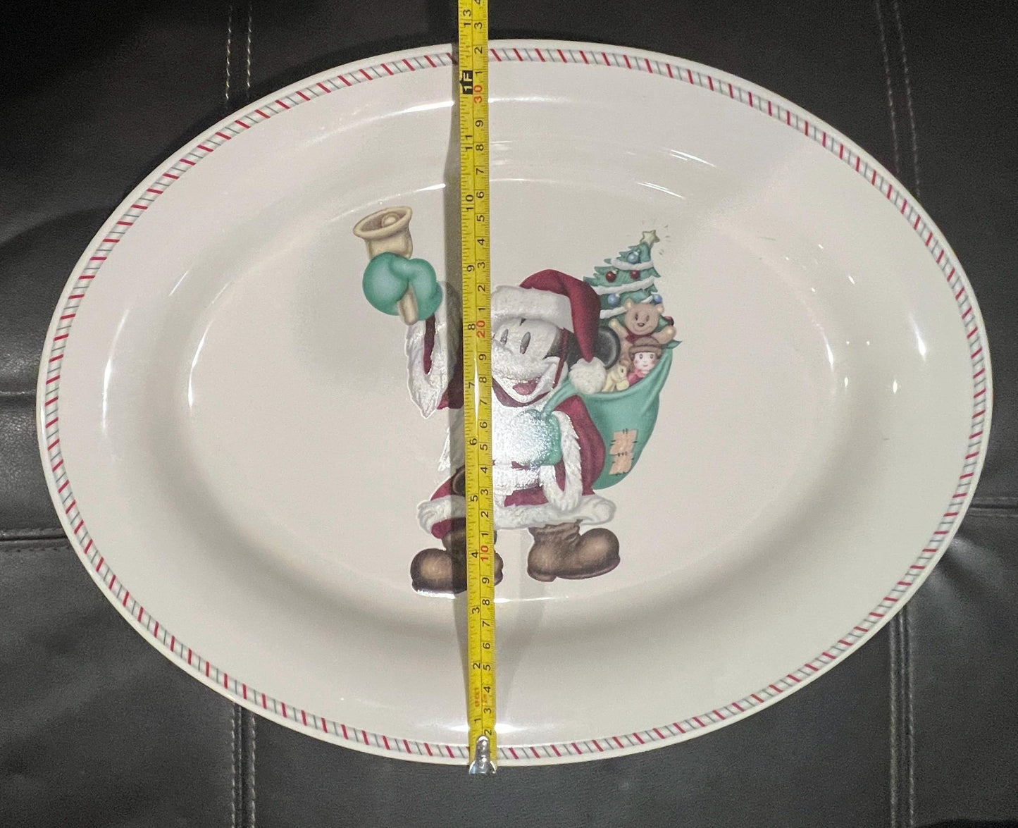Disney MIckey Mouse Christmas Serving Platter