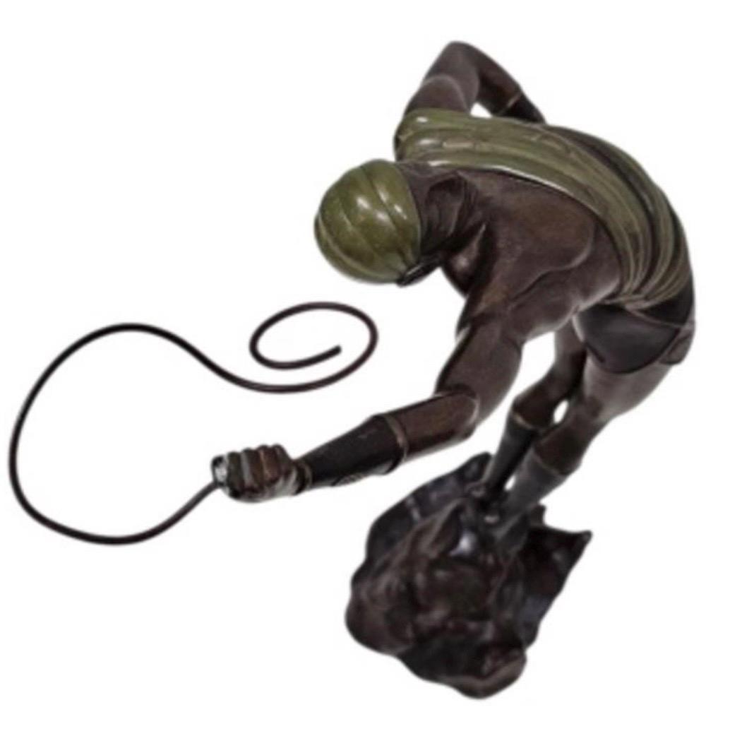 Vintage 1980 Erte Le Danseur Bronze Sculpture