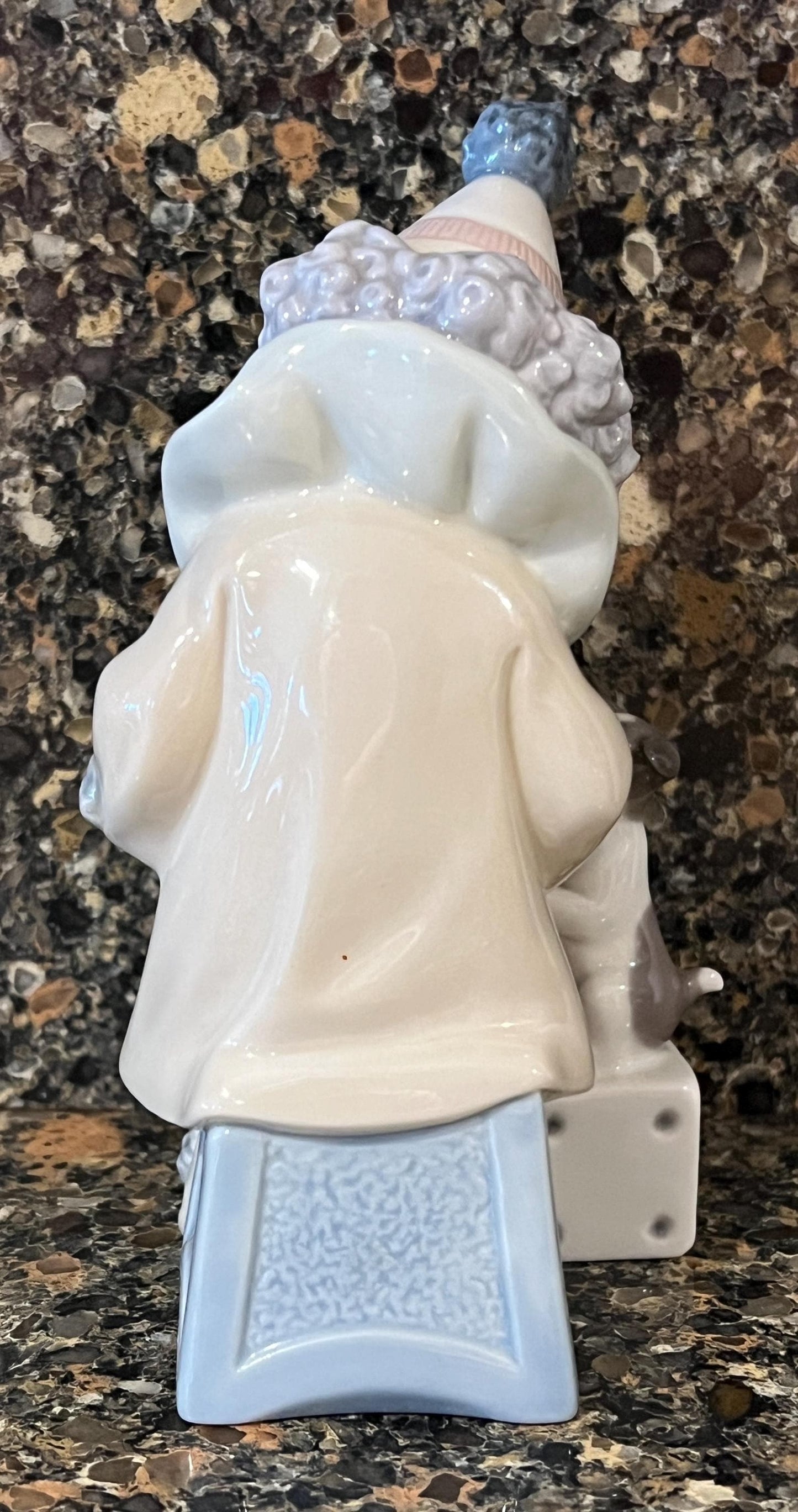 Lladro Porcelain Sculpture "Pierrot with Concertina", Model #5279.