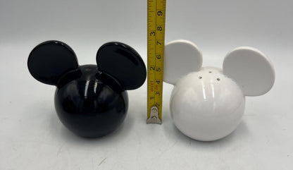 Vintage Chef Mickey Mouse Ears Salt and Pepper Shakers