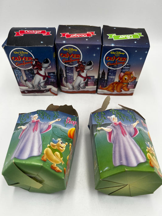 Ornament - 1988 McDonald's Oliver & Company Christmas - 1987 Cinderella Jaq the Mouse