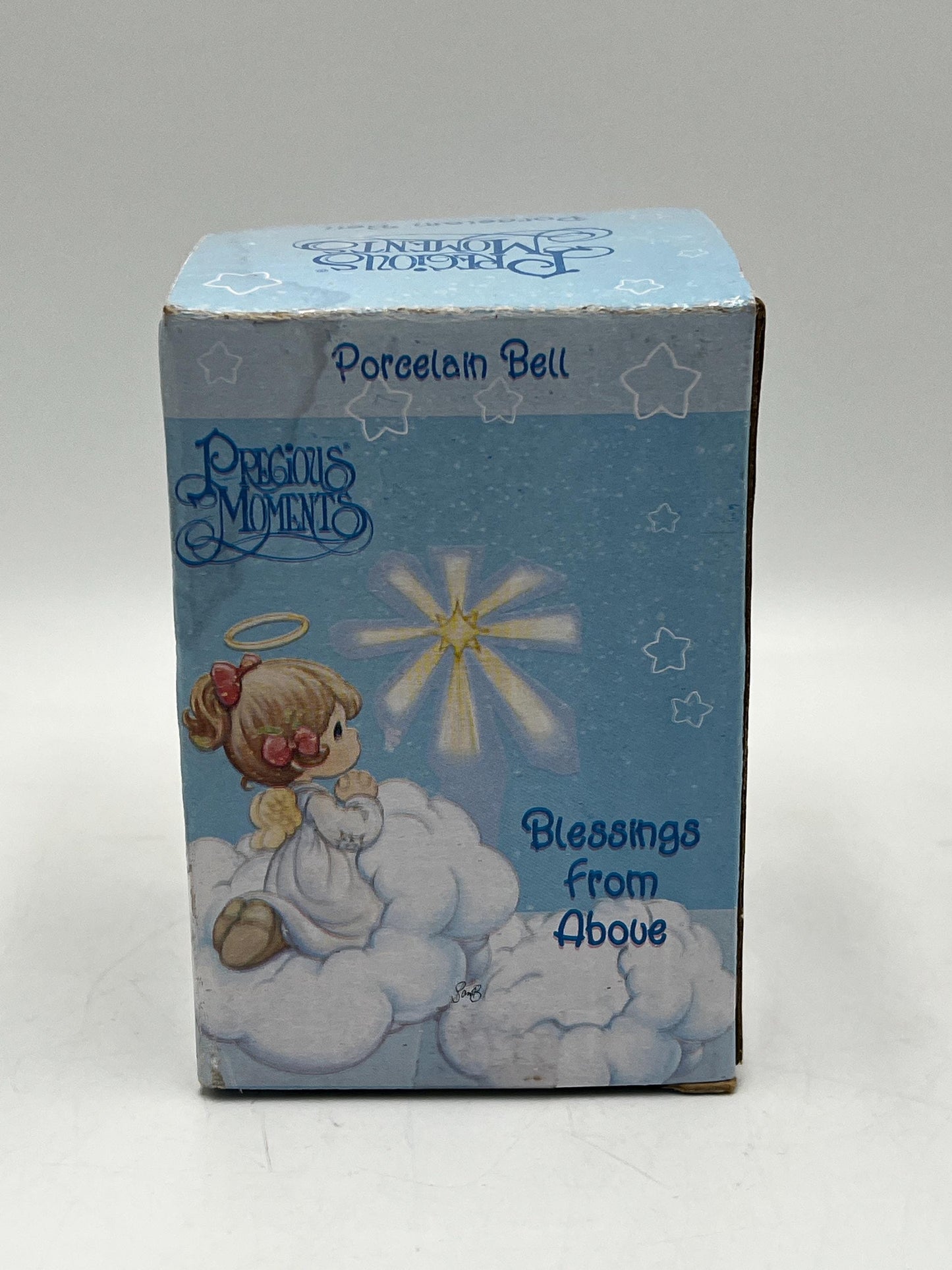 Vintage Precious Moments Christmas & Holiday Collectibles Lot of 6 w/ Boxes – Ornament, Bell, Water Dome, Thimble