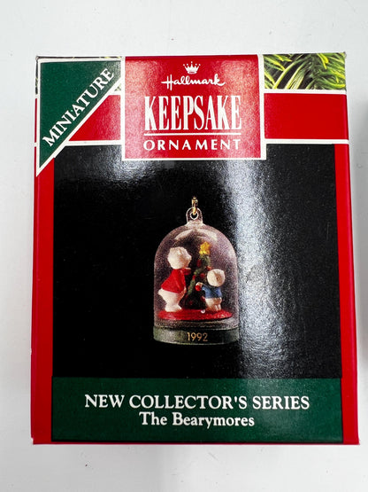 Vintage Hallmark Keepsake Christmas Ornament Lot of 10 Boxed – Bearlymores, Snowball & Tuxedo, Peppermint Lane, Teacher, Kitten, New Home