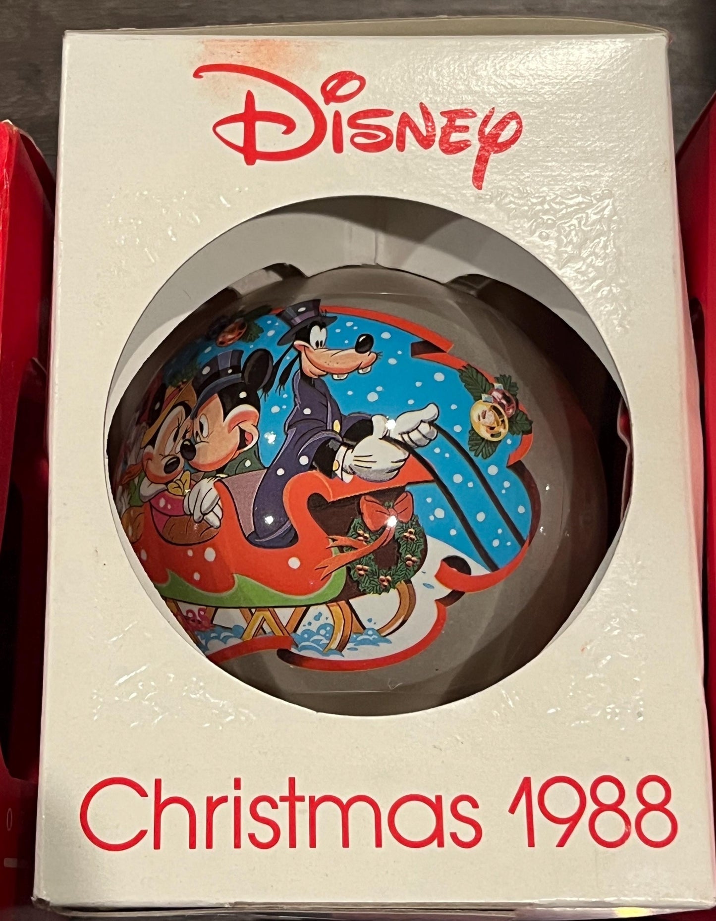 Disney Christmas Ornaments - Mickey Mouse - New in Box