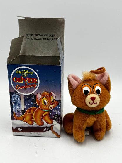 Ornament - 1988 McDonald's Oliver & Company Christmas - 1987 Cinderella Jaq the Mouse