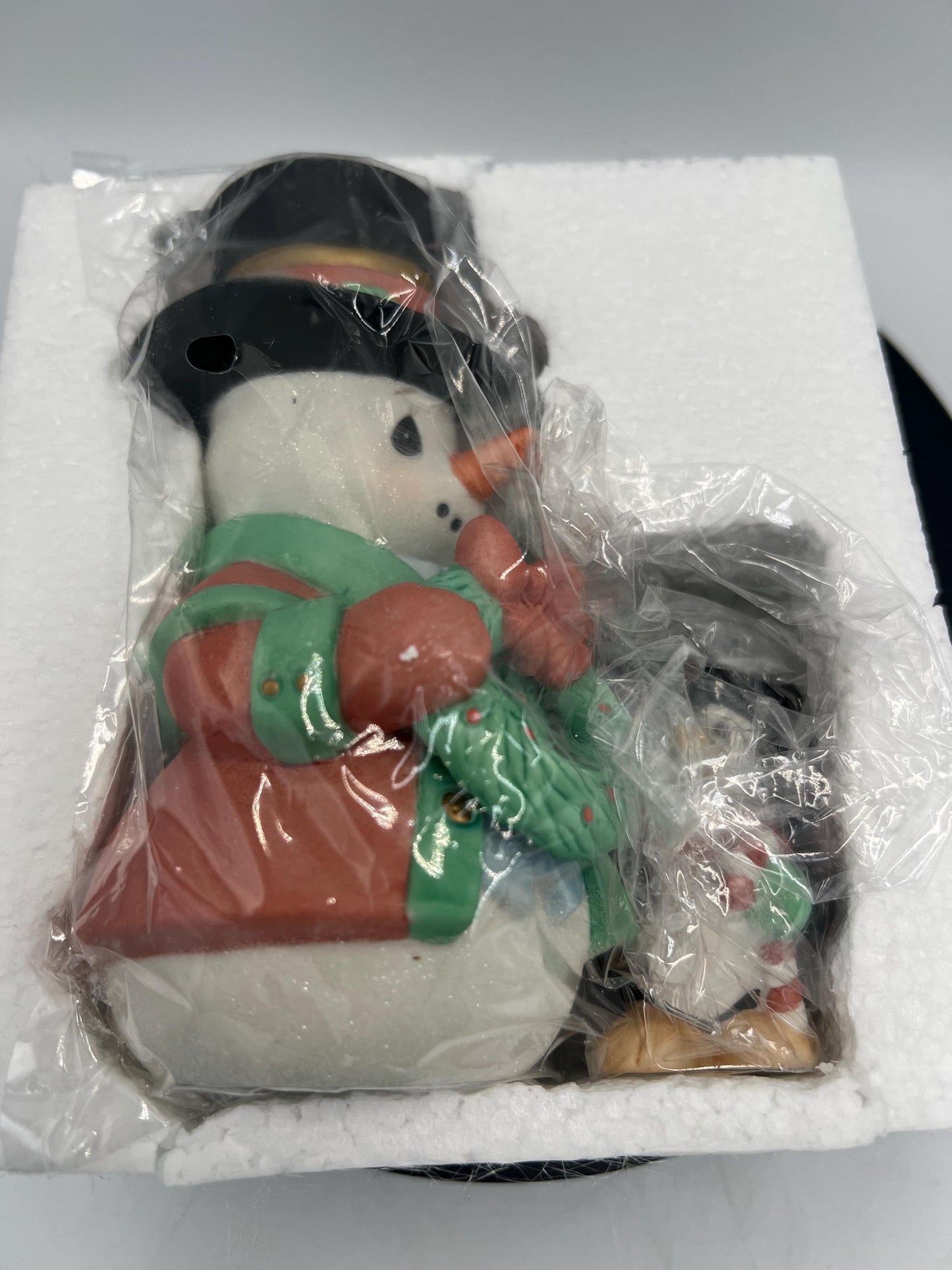 Precious Moments Porcelain Figurine - All Decked Out For the Holidays - New in Box