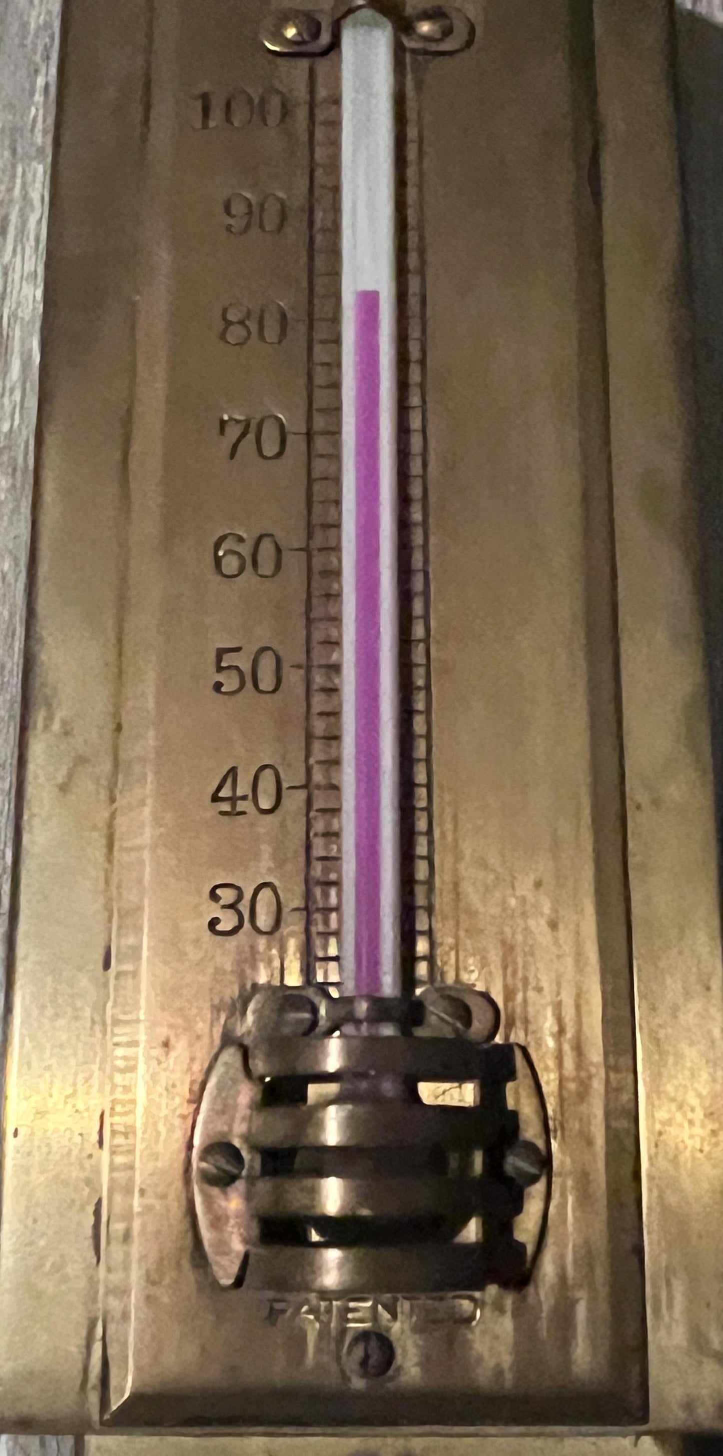 Antique Minneapolis Heat Regulator Thermostat w Clock | Early Programmable Wall Thermometer | Industrial Brass Heating Control | c.1915-1918