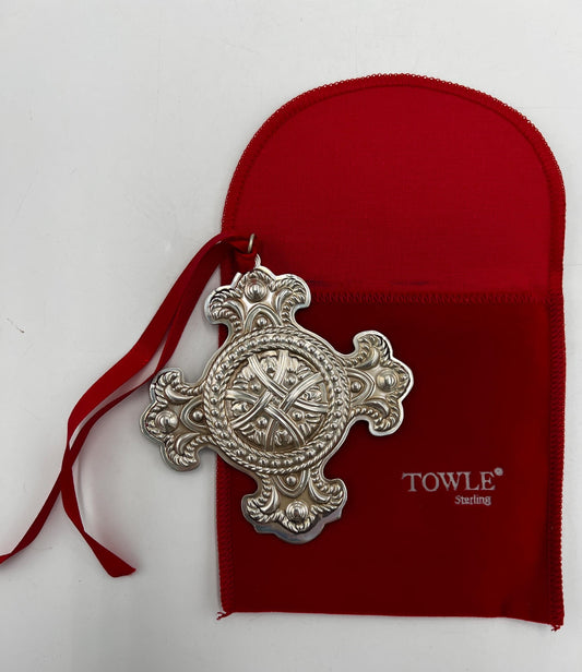 Towle Sterling Silver Celtic Ornament 2000 First Edition Celtic Series with Original Box and Papers