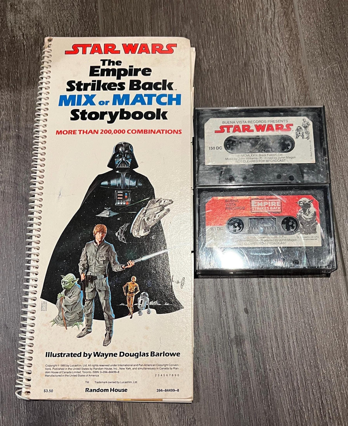 Vintage Star Wars Books & Cassettes Lot (1979-1983)