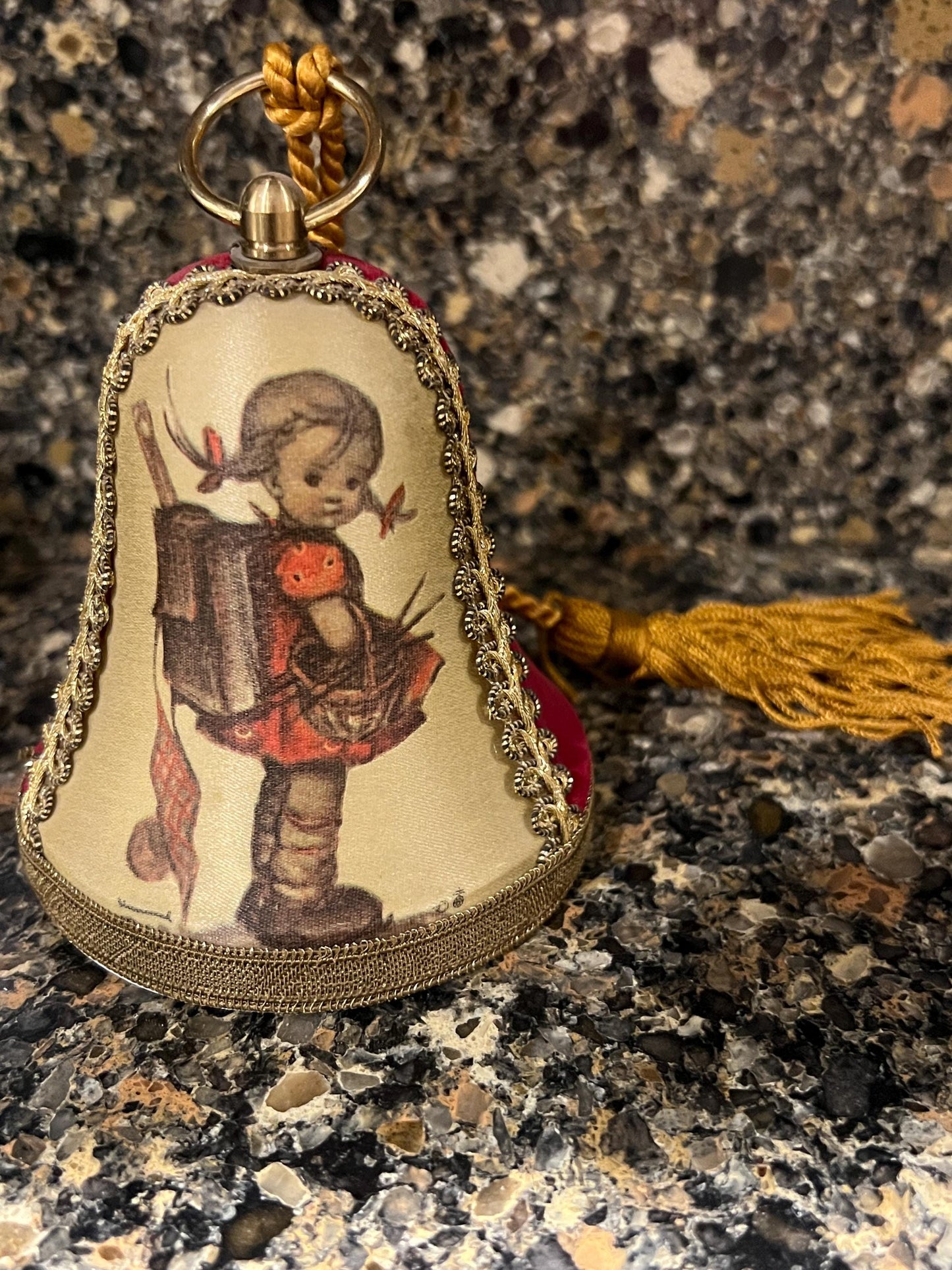 Vintage Reuge Switzerland Collectors Musical Bell “School Days”