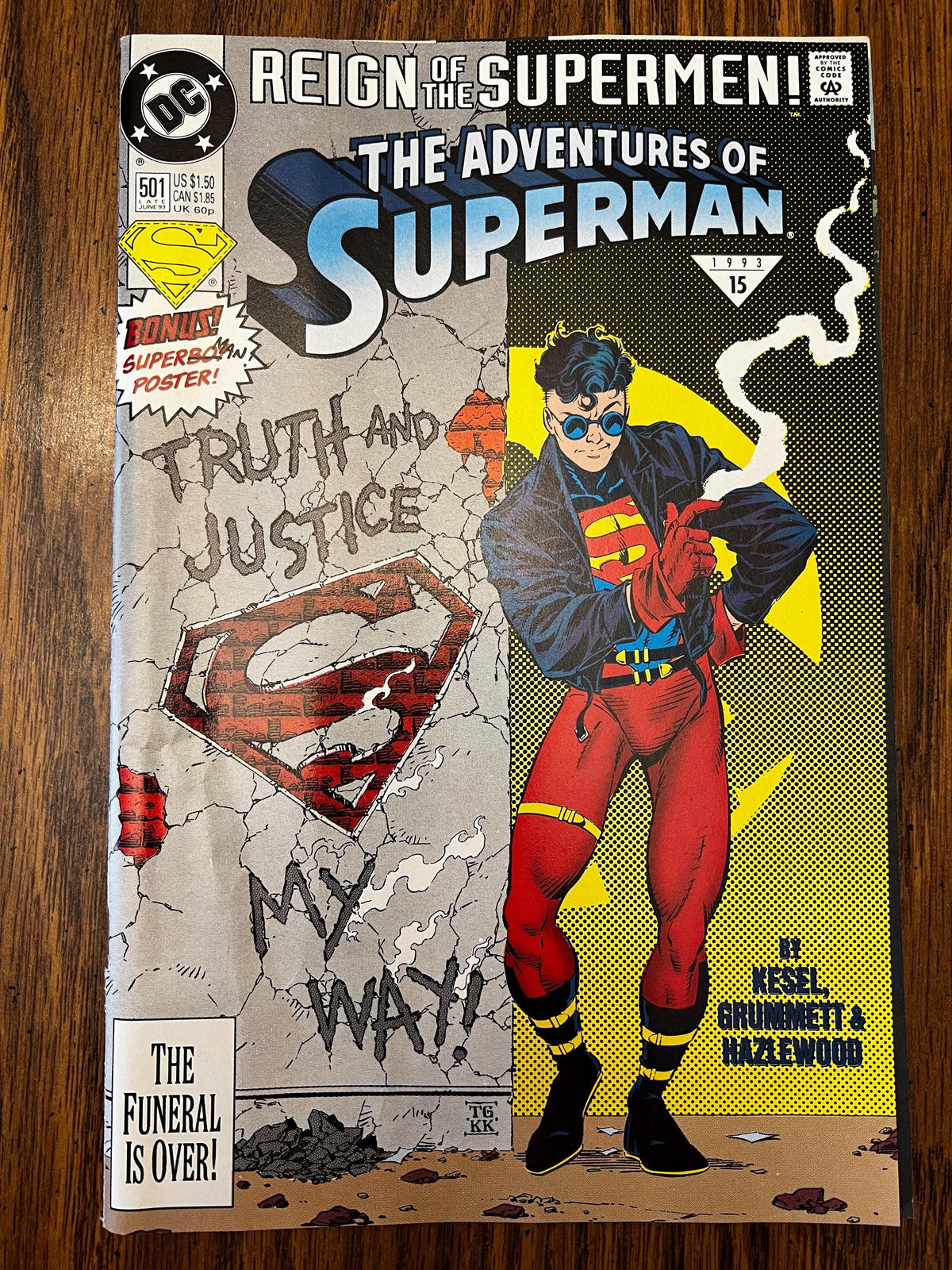 Reign of the Supermen Comic Book Lot of 3