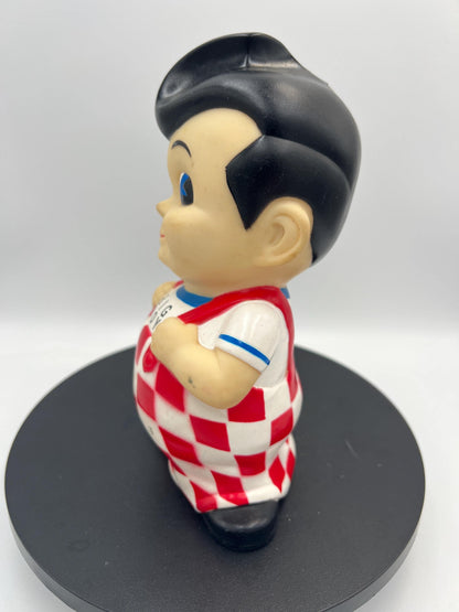 70s Big Boy Restaurant Toy Bank - Bob's Big Boy Coin Bank - Vintage 1970s Big Boy Coin Bank