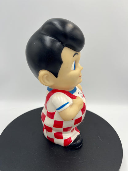70s Big Boy Restaurant Toy Bank - Bob's Big Boy Coin Bank - Vintage 1970s Big Boy Coin Bank