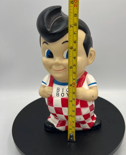 70s Big Boy Restaurant Toy Bank - Bob's Big Boy Coin Bank - Vintage 1970s Big Boy Coin Bank