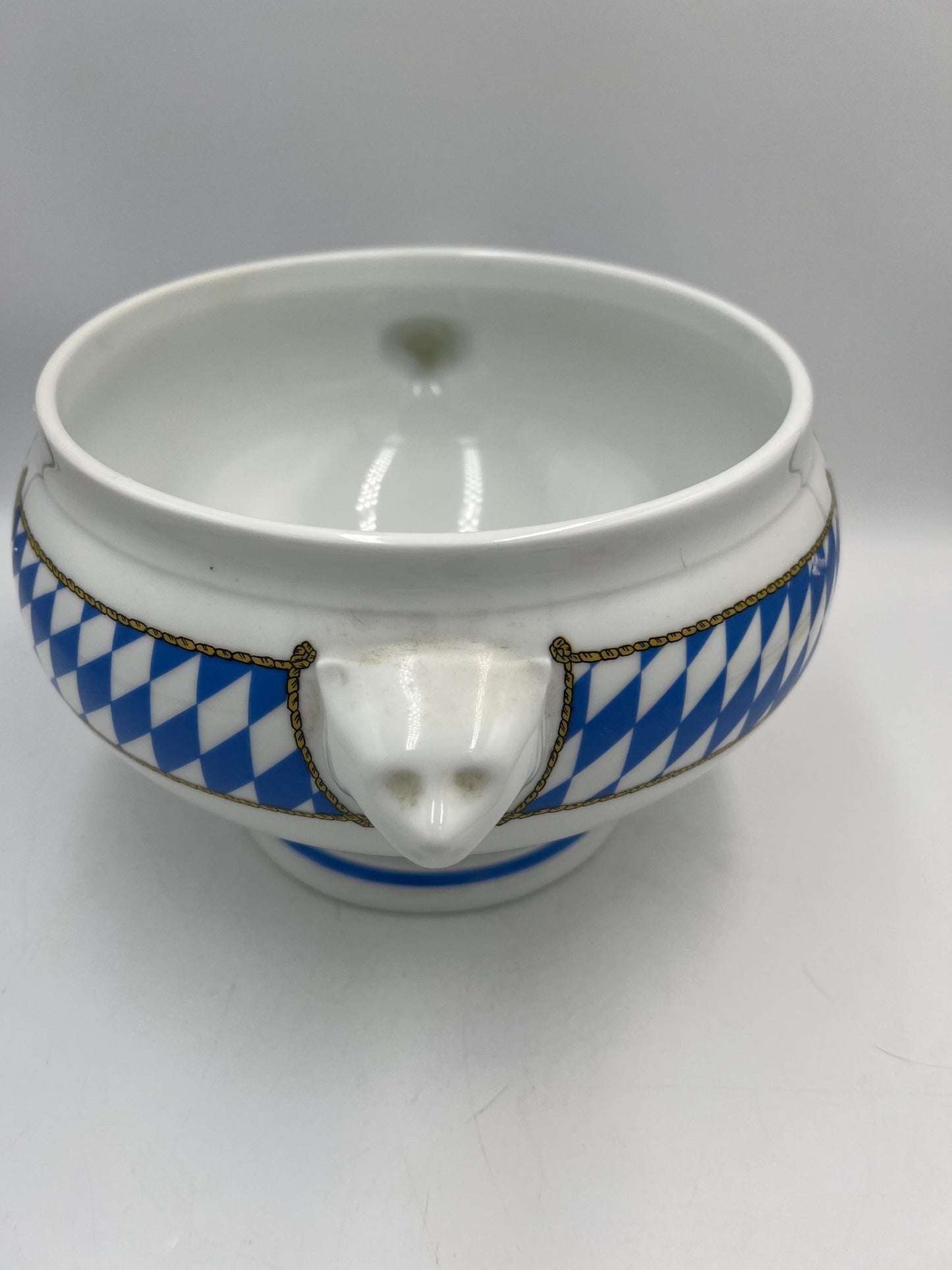Ceramic Lidded Pot 9 pc Set, Bavaria Germany, Coat of Arms