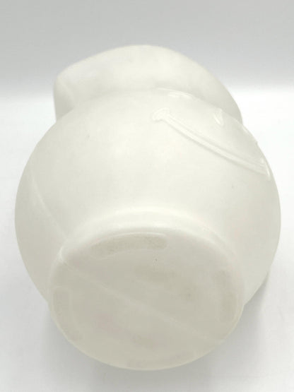 Vintage White Plastic Kool-Aid Man Pitcher from the 1980s