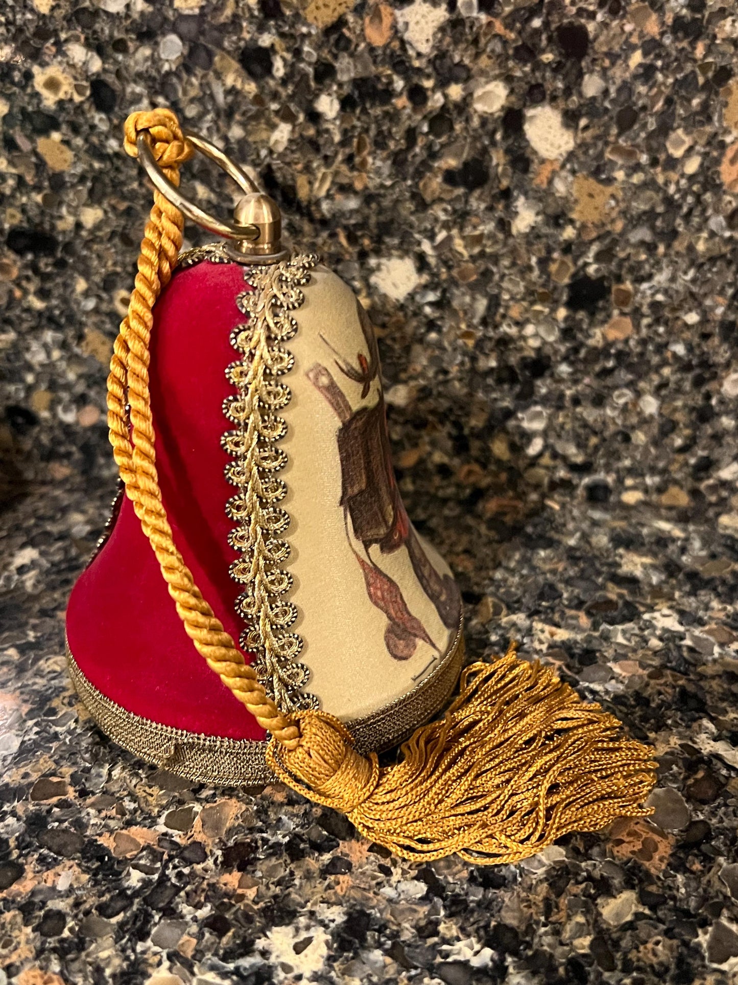 Vintage Reuge Switzerland Collectors Musical Bell “School Days”