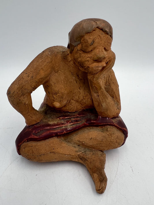 Vintage Studio Pottery Reclining Female Figure