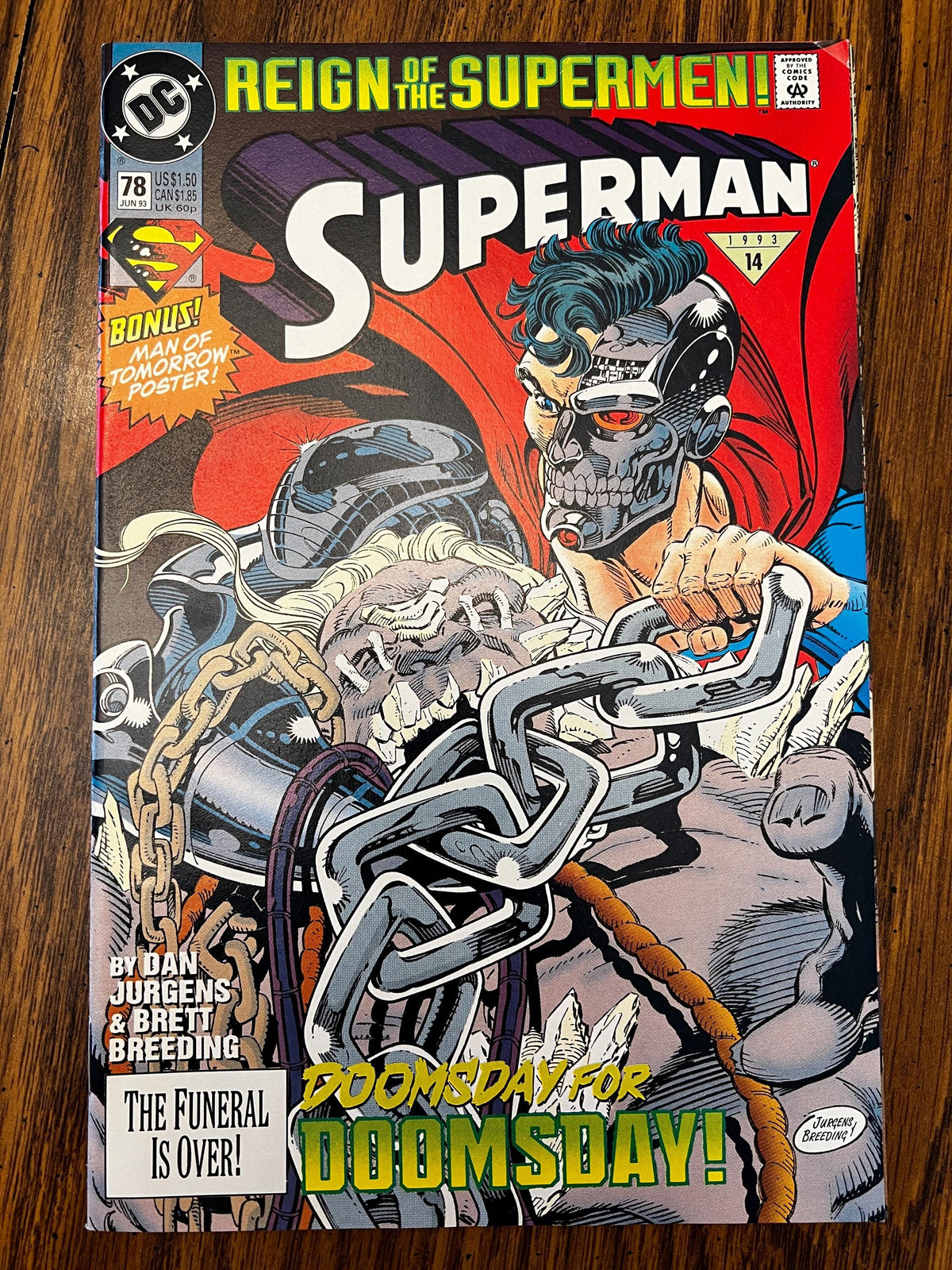 Reign of the Supermen Comic Book Lot of 3