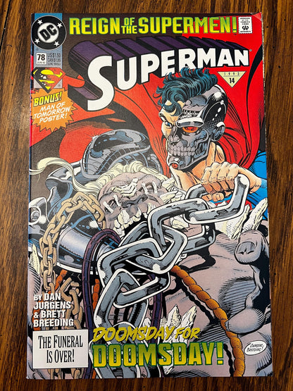 Reign of the Supermen Comic Book Lot of 3