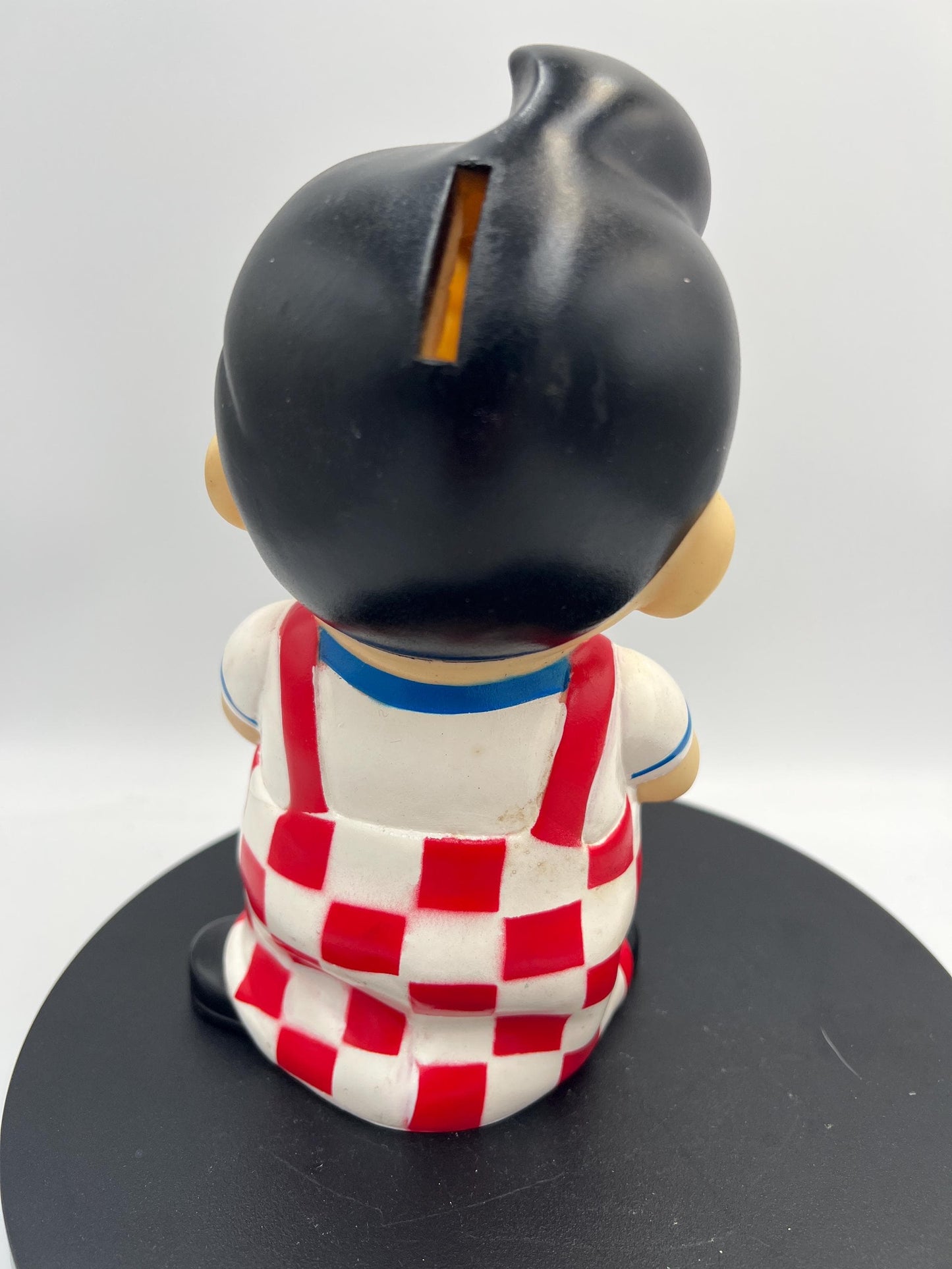 70s Big Boy Restaurant Toy Bank - Bob's Big Boy Coin Bank - Vintage 1970s Big Boy Coin Bank