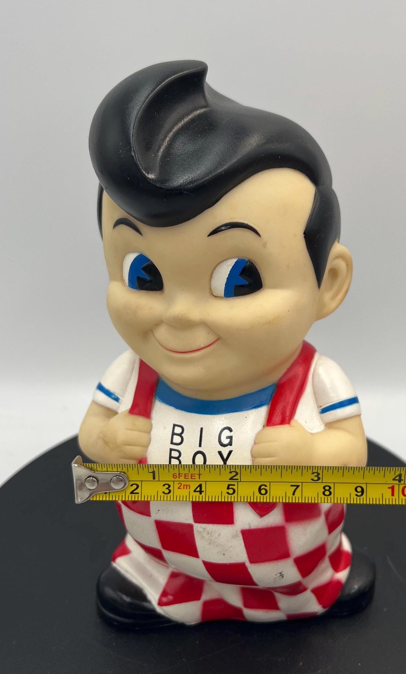 70s Big Boy Restaurant Toy Bank - Bob's Big Boy Coin Bank - Vintage 1970s Big Boy Coin Bank