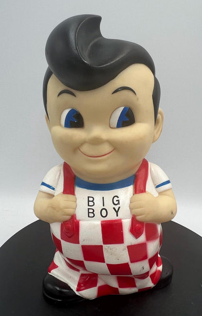 70s Big Boy Restaurant Toy Bank - Bob's Big Boy Coin Bank - Vintage 1970s Big Boy Coin Bank