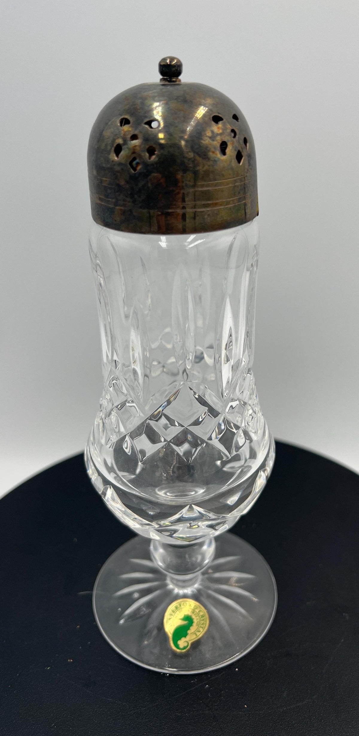 Vintage Waterford Lismore Crystal Sugar Shaker