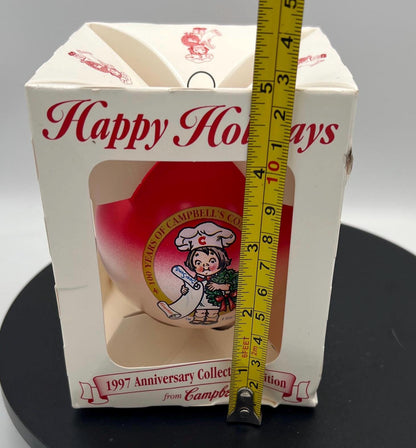 Christmas Ornament Campbell’s Soup 100 Year Anniversary Collector Edition