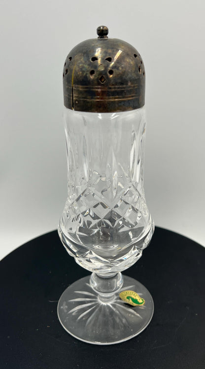 Vintage Waterford Lismore Crystal Sugar Shaker